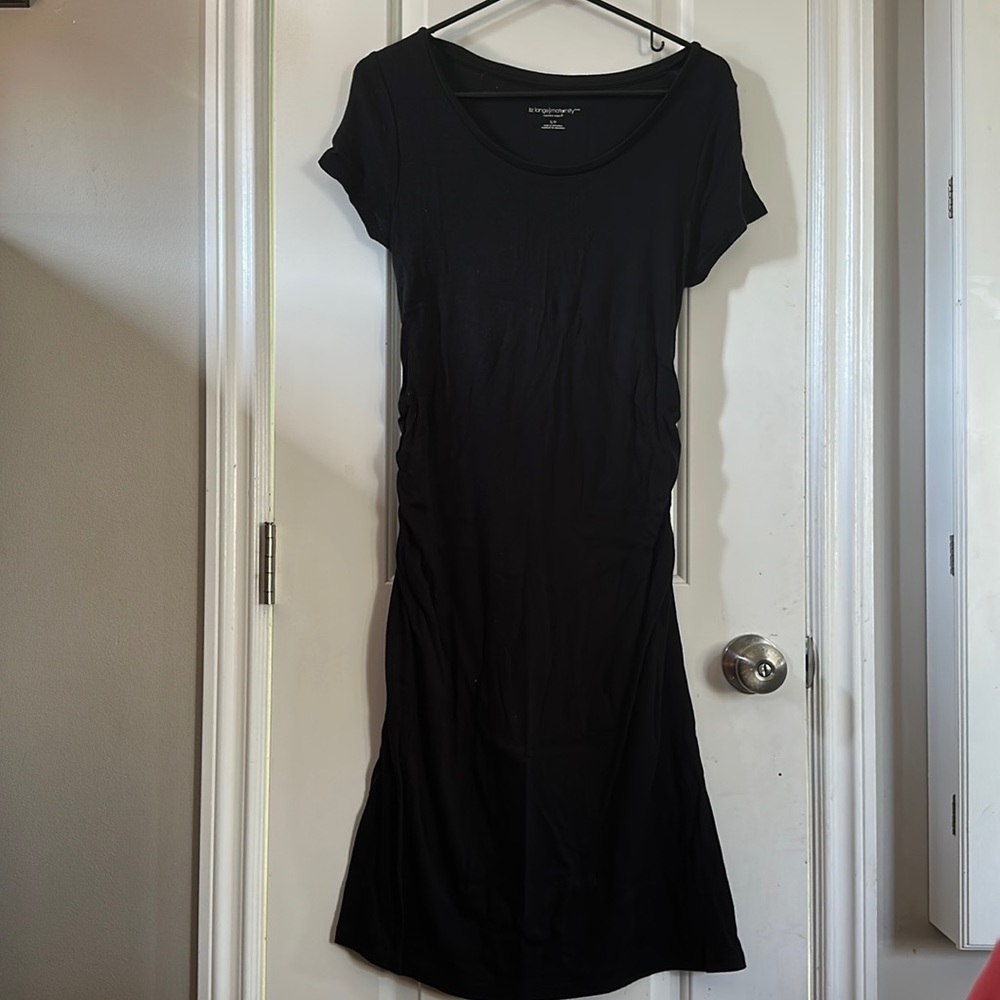 Liz Lange Women’s Black Maternity Dress Size Small